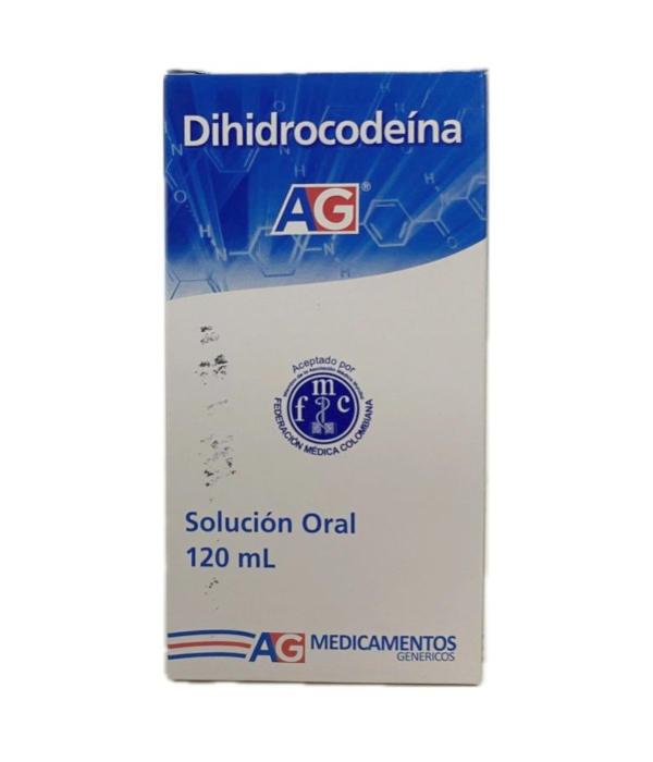 DIHIDROCODEINA JARABE 2.42 MG/ML FRASCO X 120 ML AG